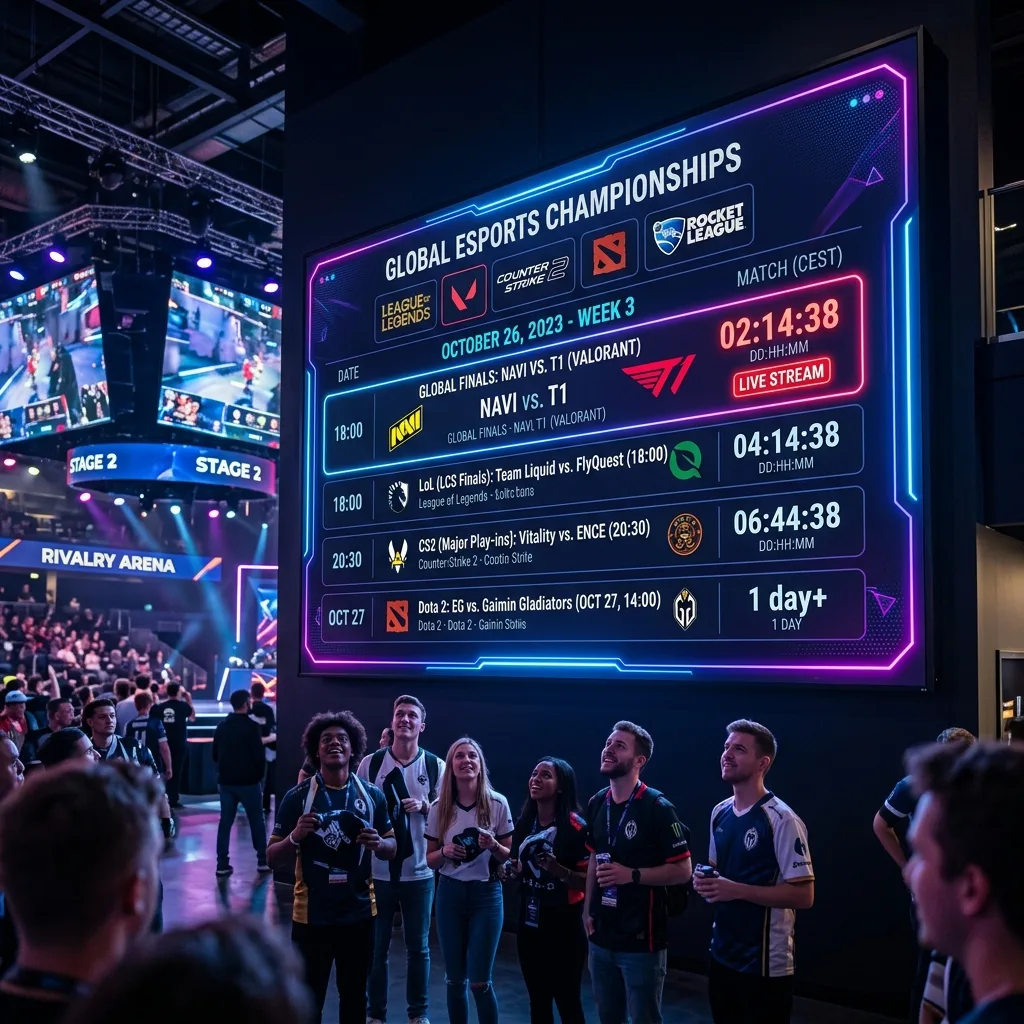 Lịch thi đấu esports 68VIP 2025